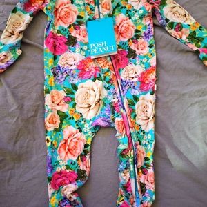 Posh Peanut Lennon Ruffled Footie